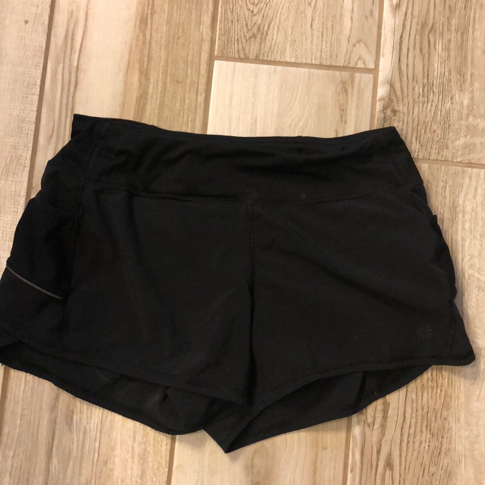 Black athleta shorts